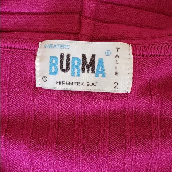 BURMA pink sweater M EUC - Picture 2 of 2